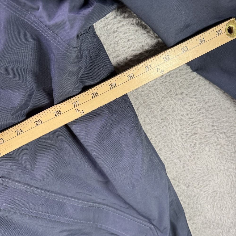 Carhartt Shoreline Coat Mens 2XL Blue Waterproof Breathable Rain Jacket Workwear - Picture 11 of 13